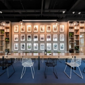 北京工业风格咖啡厅装修效果展示